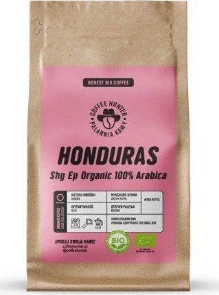 Kawa ziarnista Coffee Hunter KAWA ZIARNISTA ARABICA 100 % HONDURAS FAIR TRADE BIO 250 g - COFFEE HUNTER 1
