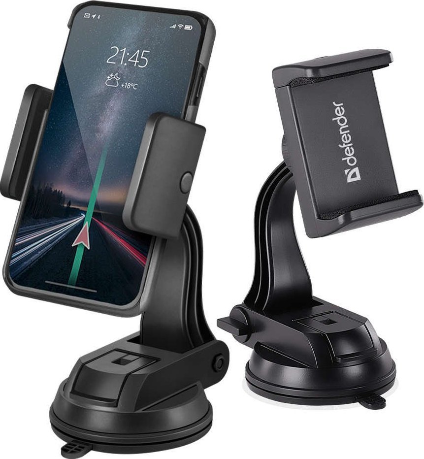 Defender Uchwyt do samochodu Defender CH-150+ Holder do auta na telefon szybę kokpit 1