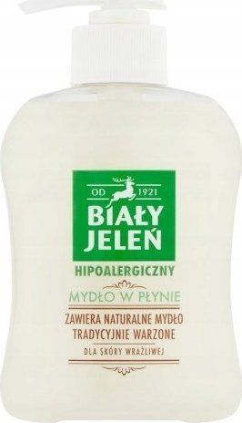 Pollena Mydło w płynie hipoalergiczne Biały Jeleń 300 ml 1