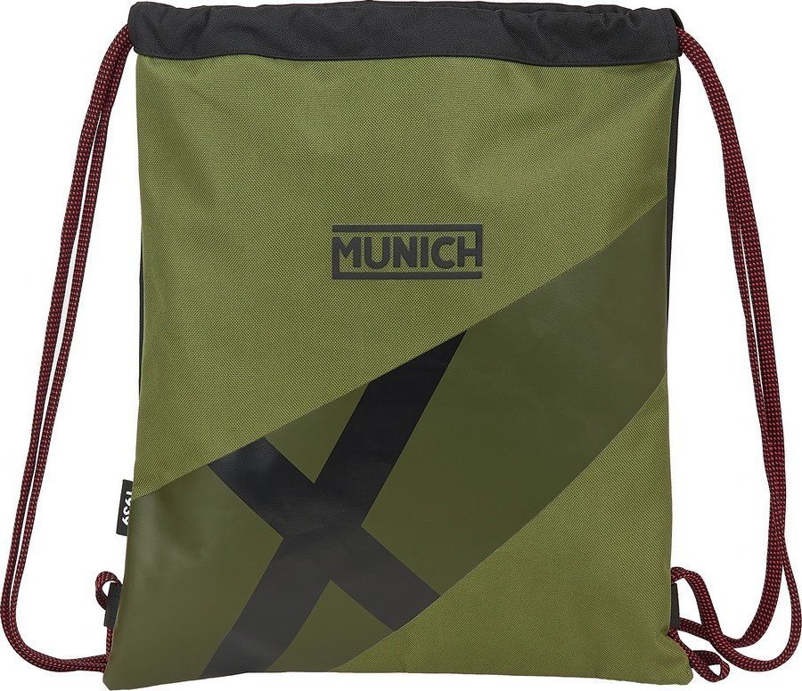 Munich Worek na buty ze sznurkami Dynamo Munich M196 Kolor Zielony 1