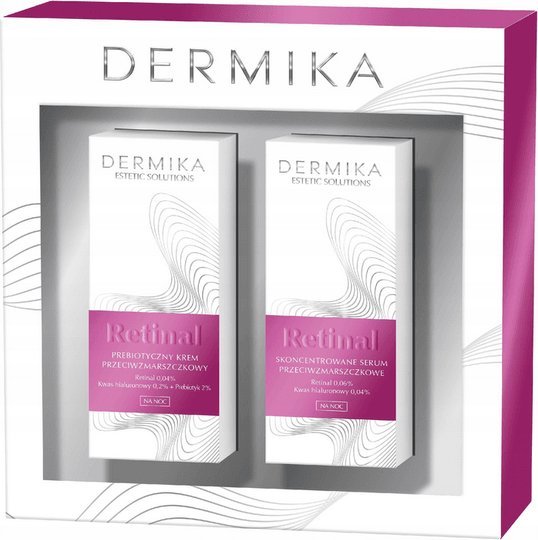 Dermika Dermika Zestaw prezentowy Esthetic Solutions Retinal (Krem na noc 50ml+Serum 30ml) 1