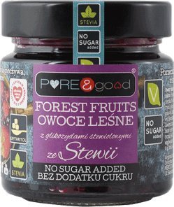 Pure&Good Cukierki multivitamin ze stewią bez cukru PURE&good 50g 1