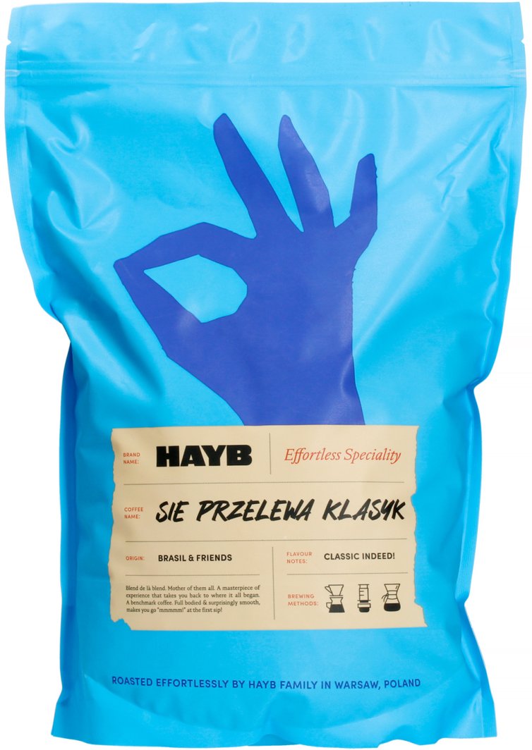 Kawa ziarnista HAYB Się Przelewa Klasyk 1 kg 1