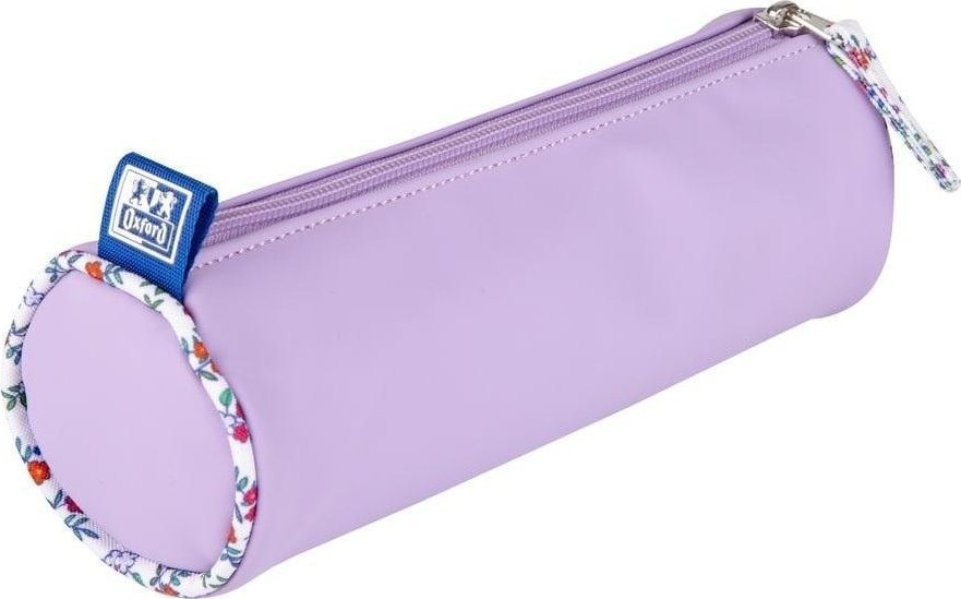 Piórnik Oxford Piórnik tuba Floral Pastel liliowy OXFORD 1