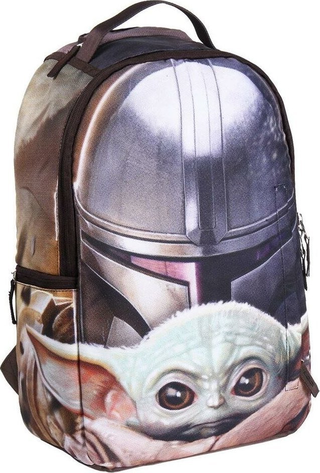 The mandalorian Plecak szkolny The Mandalorian Brązowy (30 x 44 x 12 cm) 1