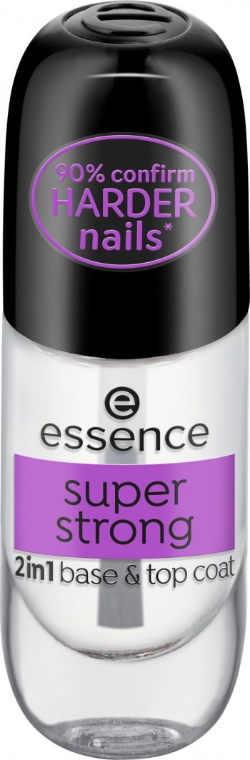 Essence Utrwalacz Lakieru do Paznokci Essence Super Strong 2 w 1 (8 ml) 1