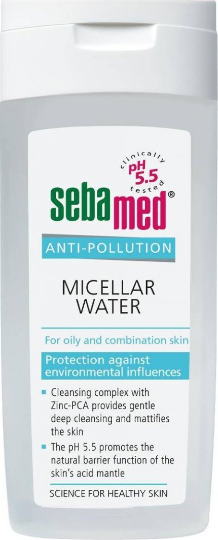 Sebamed Anti-Pollution Micellar Water płyn micelarny do cery tłustej i mieszanej 200ml 1