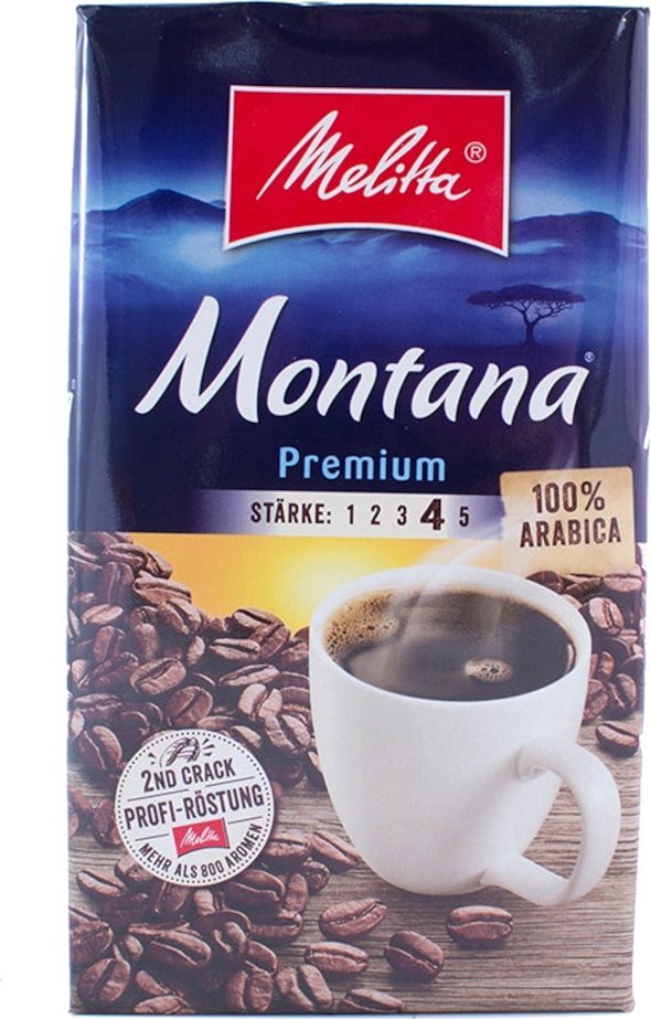 Kawa mielona Melitta Kawa mielona MELITTA Montana Premium Arabica 500 g 1