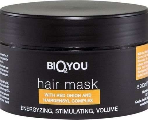 Bio2You Maska do włosów z kompleksem Hairdensyl i ekstraktem z czerwonej cebuli / Bio2You Natural Hair Mask (200 ml) 1