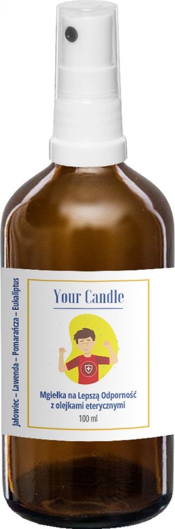 MGIEŁKA ZAPACHOWA Z OLEJKAMI ETERYCZNYMI NA LEPSZĄ ODPORNOŚĆ 100 ml - YOUR CANDLE 1