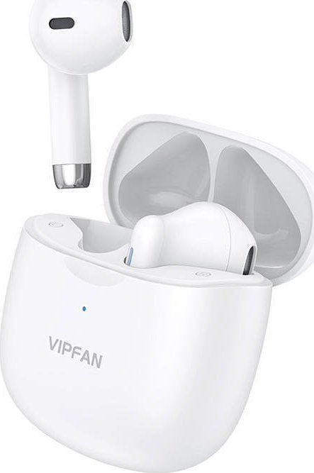 Słuchawki Vipfan Słuchawki bezprzewodowe TWS Vipfan T06, Bluetooth 5.0 (białe) 1