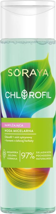 Soraya Soraya Chlorofil Nawilżająca Woda micelarna do młodej cery 250ml 1
