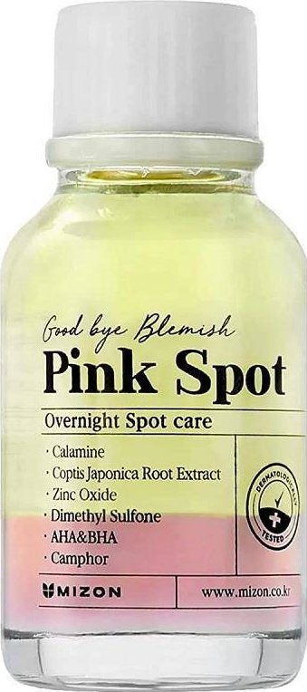 MIZON Goodbye Blemish Pink Spot serum z pudrem do stosowania miejscowego przeciw trądzikowi 19ml 1