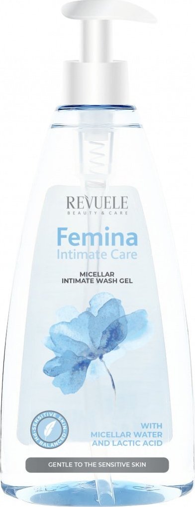 Revuele Micelarny żel do higieny intymnej / Revuele Femina Intimate Care Micellar Intimate Wash Gel (250 ml) 1