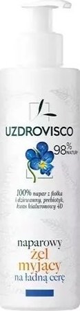 Uzdrovisco Naparowy żel myjący na ładną cerę Fiołek 200ml 1