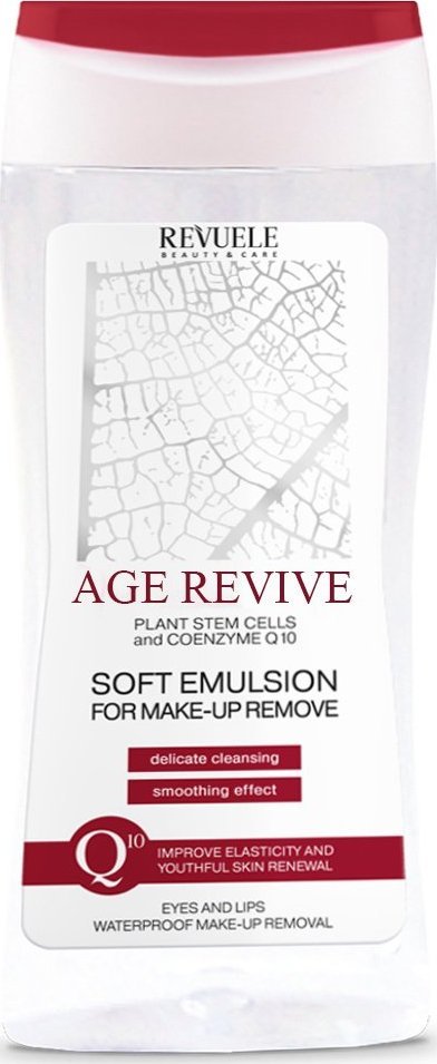 Revuele Revuele Age Revive Soft Emulsion / Delikatna emulsja do demakijażu (200 ml) 1