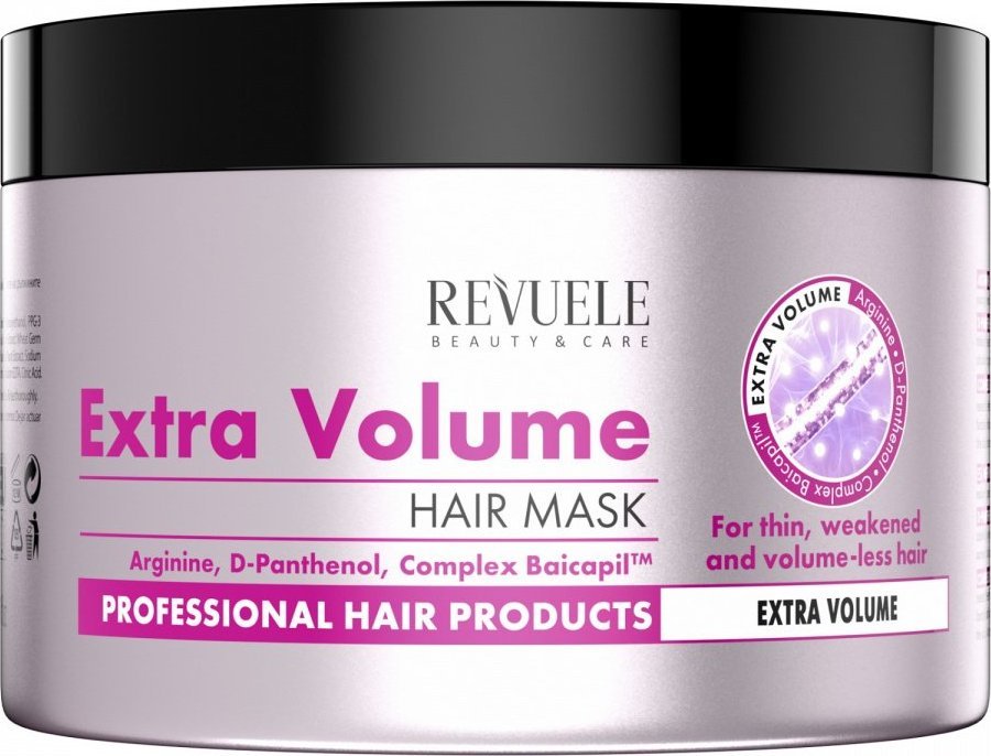 Revuele Maska do włosów przywracająca objętość / Revuele Professional Hair Products Extra Volume Hair Mask (500 ml) 1