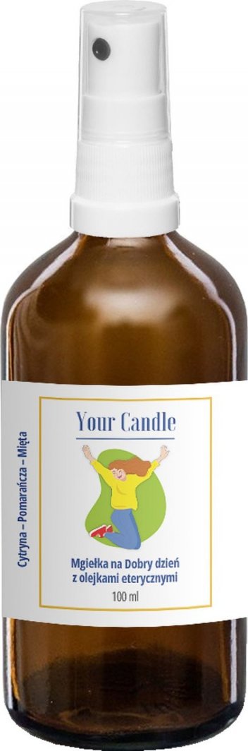 MGIEŁKA ZAPACHOWA Z OLEJKAMI ETERYCZNYMI NA DOBRY DZIEŃ 100 ml - YOUR CANDLE 1