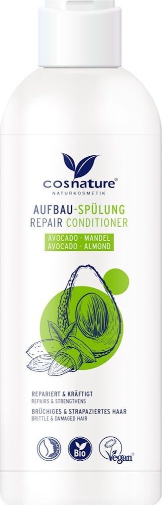 ODŻYWKA DO WŁOSÓW REGENERUJĄCA AWOKADO I MIGDAŁ ECO 250 ml - COSNATURE 1