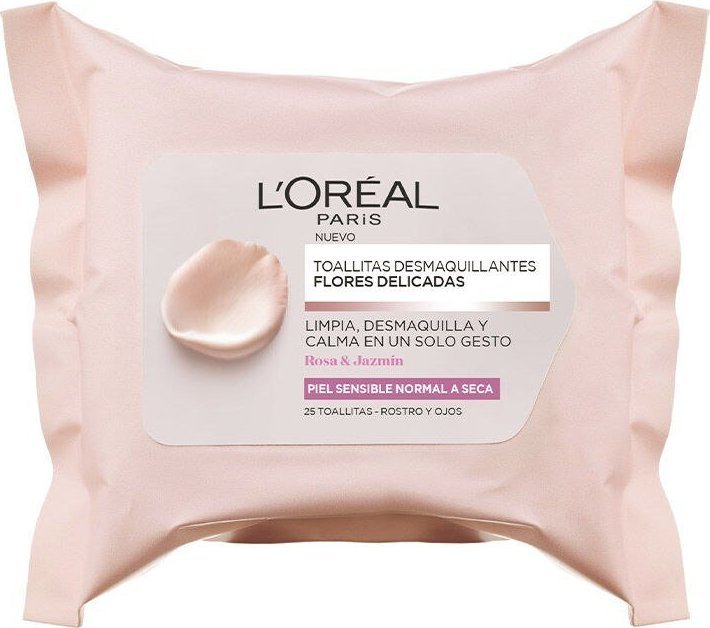 L OREAL Chusteczki do demakijażu L'Oreal Make Up Delicate Flowers 1