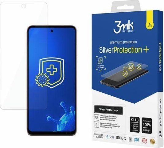 3MK 3MK Silver Protect+ Motorola Moto G Stylus 2022 Folia Antymikrobowa montowana na mokro 1