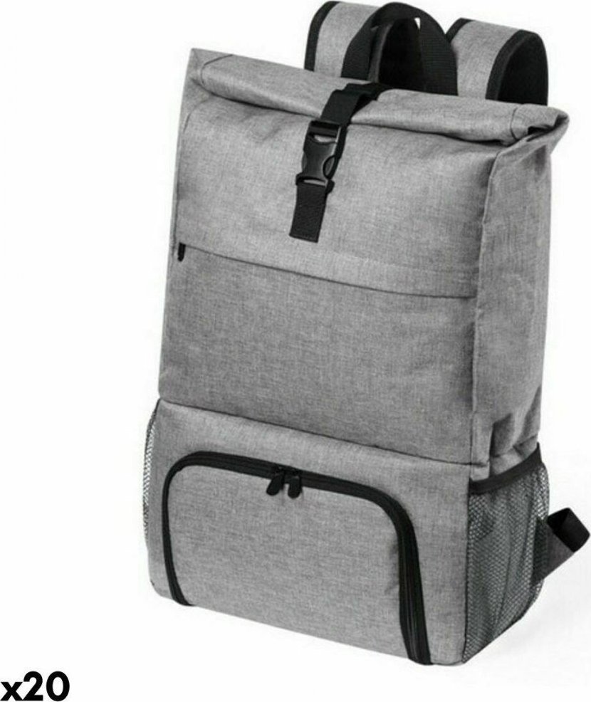 bigbuy outdoor Plecak wielozadaniowy 146596 Szary Poliester 600D (20 Sztuk) - Szary 1