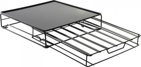 DKD Home Decor Organizer na kapsułki kawy DKD Home Decor Czarny Metal (28,7 x 32 x 7 cm) (48 Kapsułki) 1