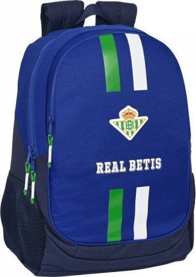 real betis balompi Plecak szkolny Real Betis Balompi Niebieski (32 x 44 x 16 cm) 1