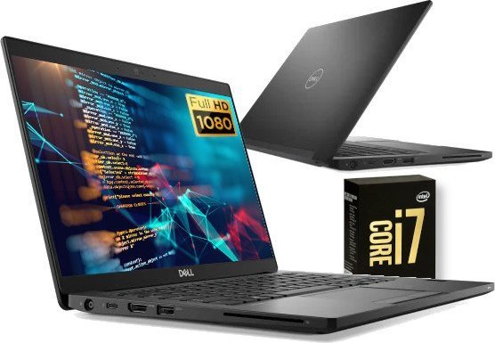 Laptop Dell 7380 i7-7600U 8GB DDR4 128SSD USB-C FHD IPS 1