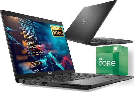 Laptop Dell 7380 i5 8GB DDR4 250 NVMe USB-C FHD IPS W10 1