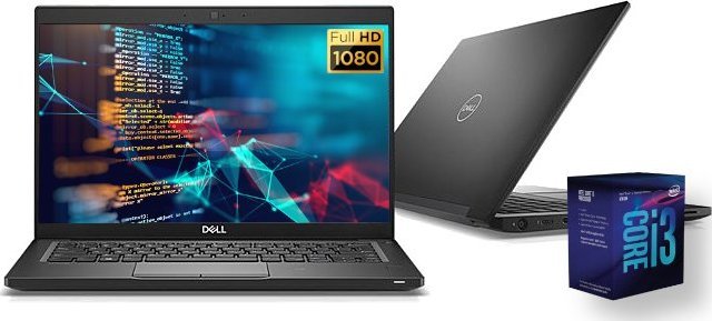 Laptop Dell 7380 i3-7100U 8GB DDR4 128SSD USB-C FHD IPS 1