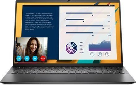 Laptop Dell Dell Vostro 16 5620 Grey, 16 ", WVA, FHD+, 1920 x 1200, Anti-glare, Intel Core i7, i7-1260P, 16 GB, DDR4, SSD 256 GB, Intel Iris 1