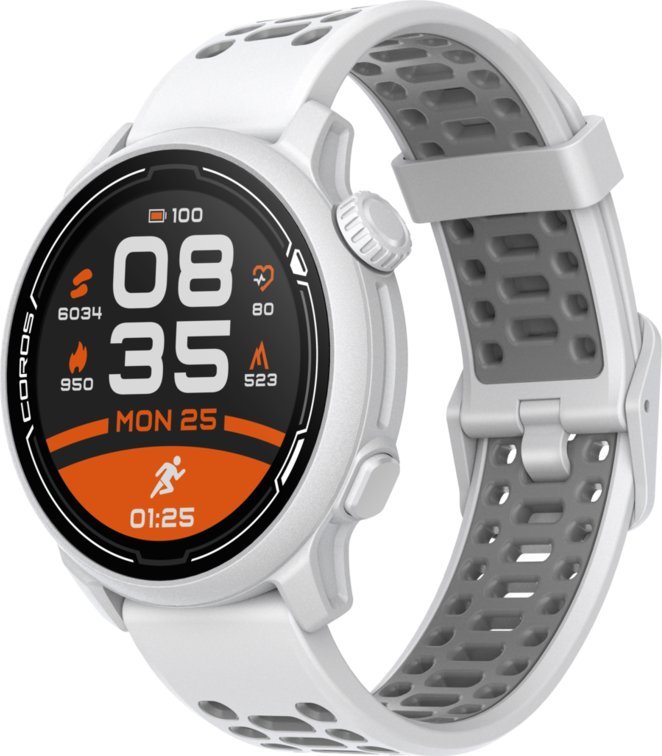 Zegarek sportowy Coros Zegarek | PACE 2 Silicone, White 1