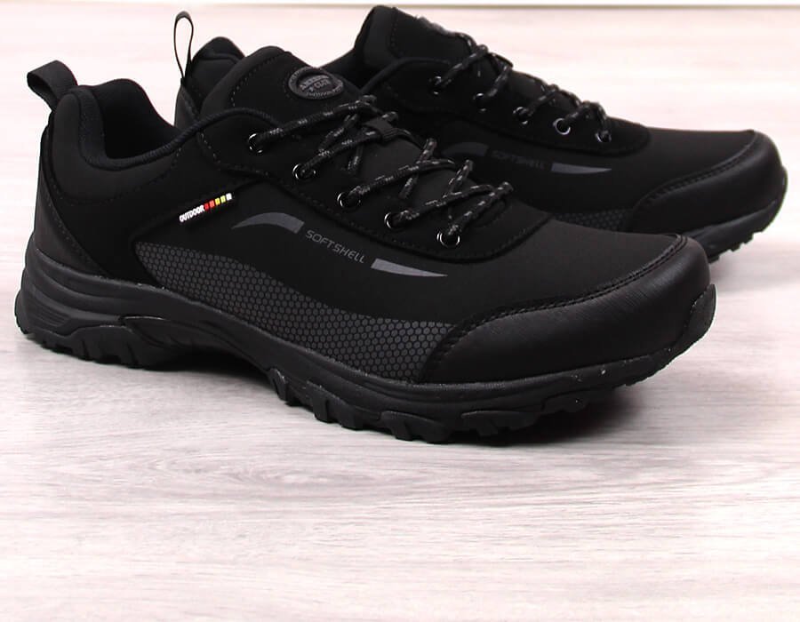 Buty trekkingowe męskie American Club Buty trekkingowe wodoodporne męskie czarne American Club 47 1