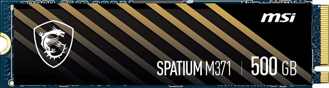 MSI Spatium M371 500GB M.2 2280 PCI-E x4 Gen3 NVMe - Dysk SSD - Morele.net