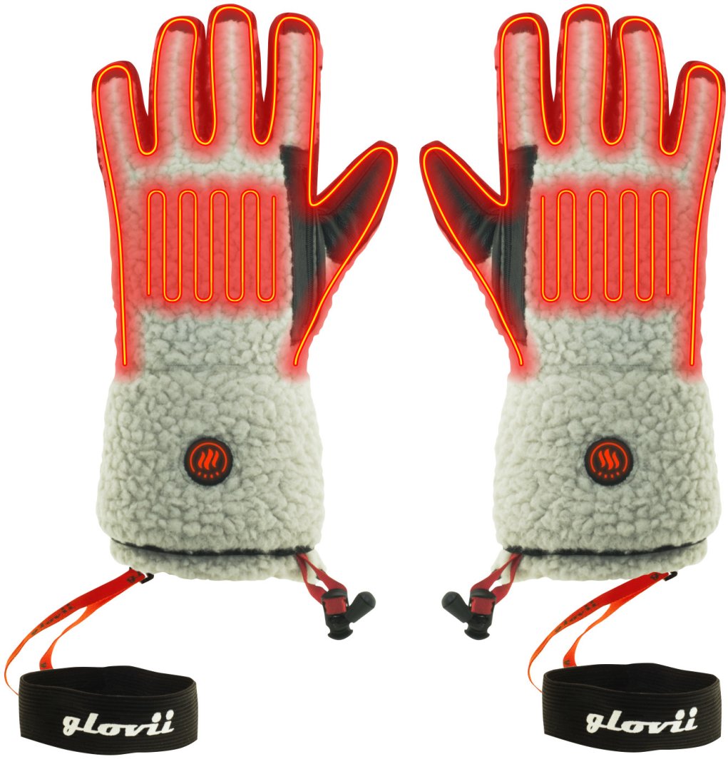 Glovii Ogrzewane rękawiczki w stylu shearling, GS3 rozmiar XL 1