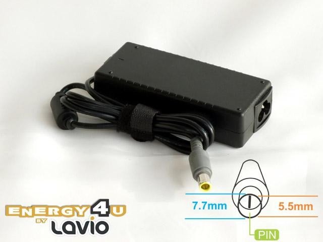 Zasilacz do laptopa Energy4U Energy4U PA13 20V / 3.25A (7.7x5.5mm + PIN) 65W, zasilacz do notebooka / laptopa IBM, Lenovo 1