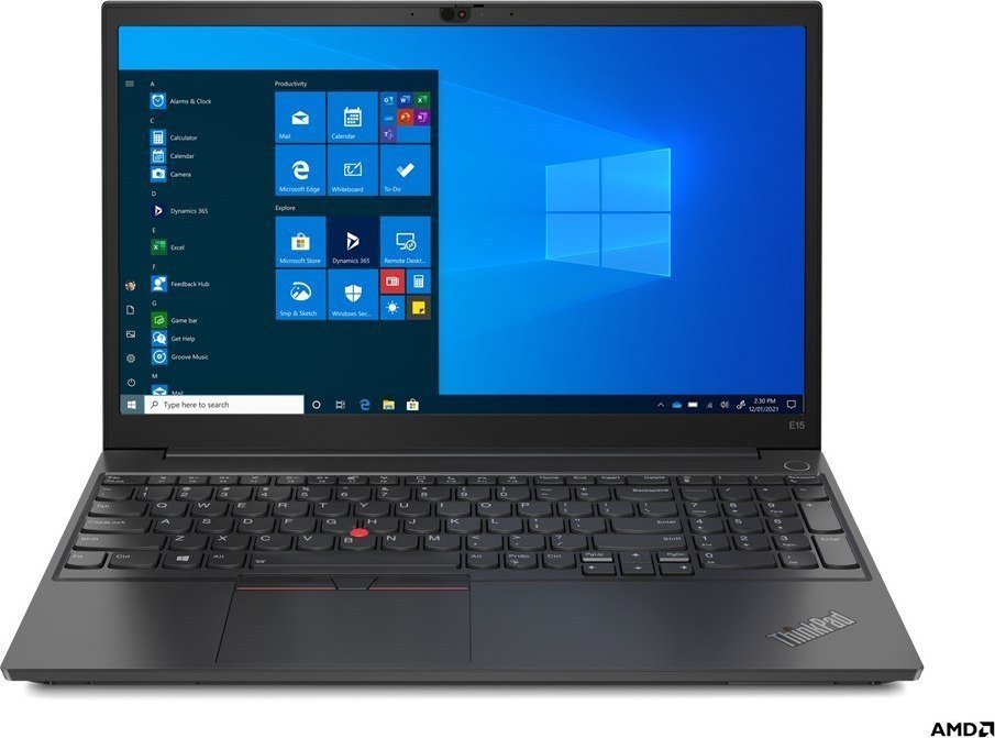 Laptop Lenovo Lenovo ThinkPad E15 (Gen 3) Black, 15.6 ", IPS, FHD, 1920 x 1080, Anti-glare, AMD Ryzen 7, Ryzen 7 5700U, 16 GB, SSD 512 GB, A 1