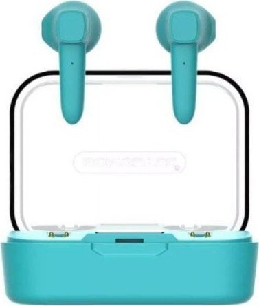 Słuchawki Somostel SOMOSTEL SŁUCHAWKI BLUETOOTH TWS WYŚWIETLACZ LCD DOTYK J38 BLUE 1