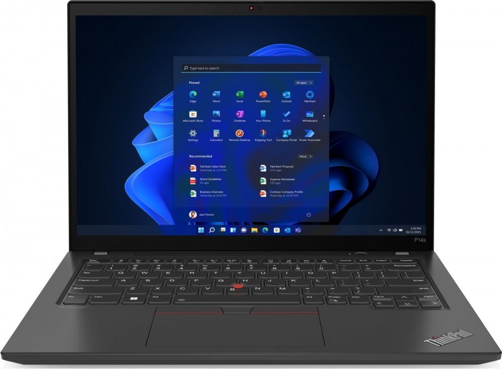 Laptop Lenovo ThinkPad P14s G3 Ryzen 7 PRO 6850U / 16 GB / 512 GB / W11 Pro (21J5002KPB) 1