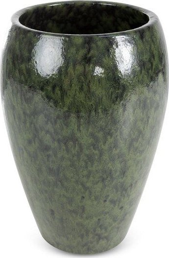 Eurofirany Donica osłonka ceramiczna TALIA 19X28 zielona x4 1