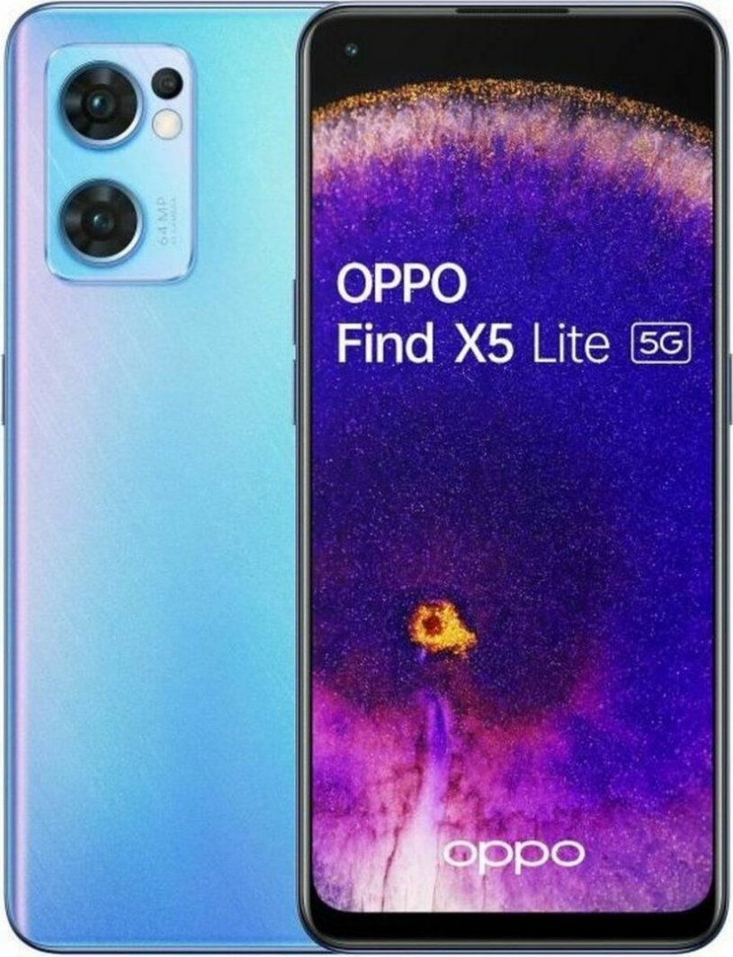 Smartfon Oppo Find X5 Lite 5G 8/256GB Niebieski  (S7167129) 1