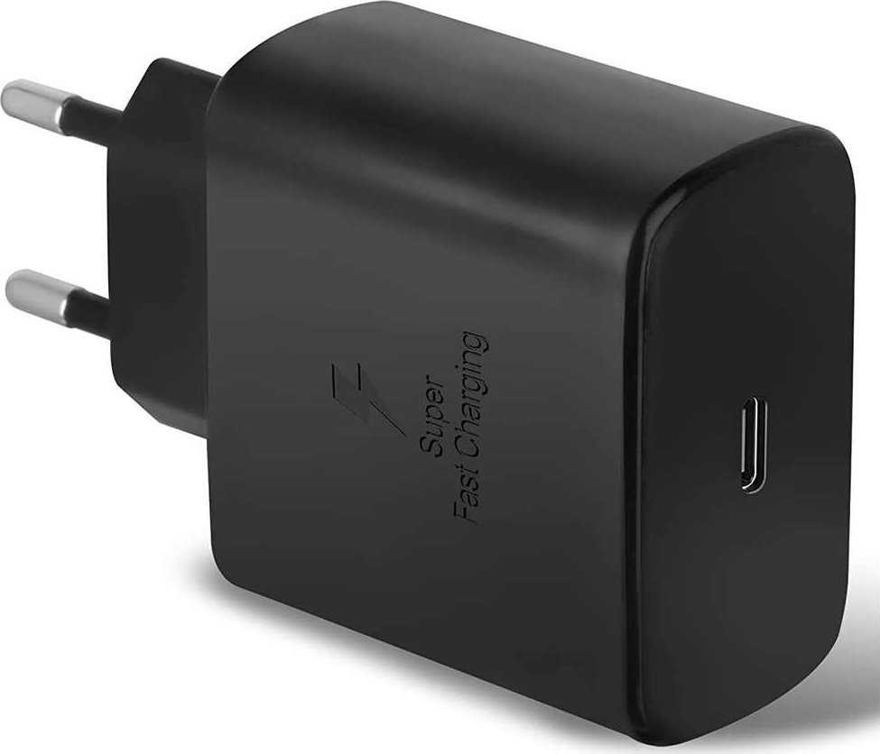 Ładowarka 4kom.pl Ładowarka sieciowa szybka USB-C Type C PD 18W 3A Czarna 1