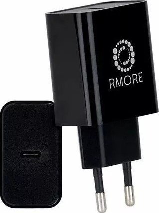 Ładowarka Rmore Ładowarka sieciowa RMORE 18W Usb-C PD czarna 1