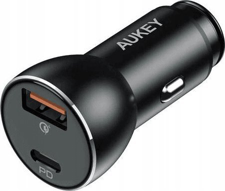 Ładowarka Aukey Ładowarka samochodowa AUKEY CC-Y48 2xUSB QC3.0 48W 1