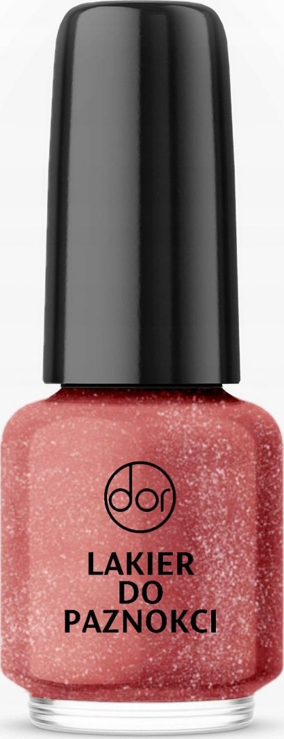 DOR Lakier do paznokci DOR 5ml glossy pink red 050 1