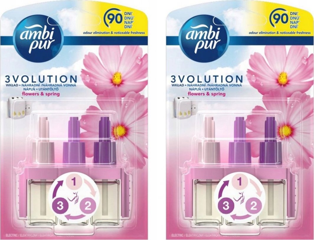 Ambi Pur Ambi Pur 3Volution Flowers Spring Wkład Zapas 1