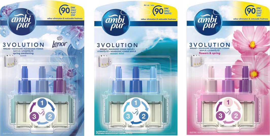 Ambi Pur Ambi Pur 3Volution Wkład Zapas Mix Zapachów 20Ml 1