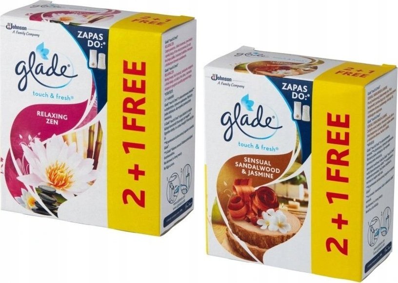 Glade Glade Wkład Odświeżacz 3X10Ml Drzewo Zen Mix X2 1