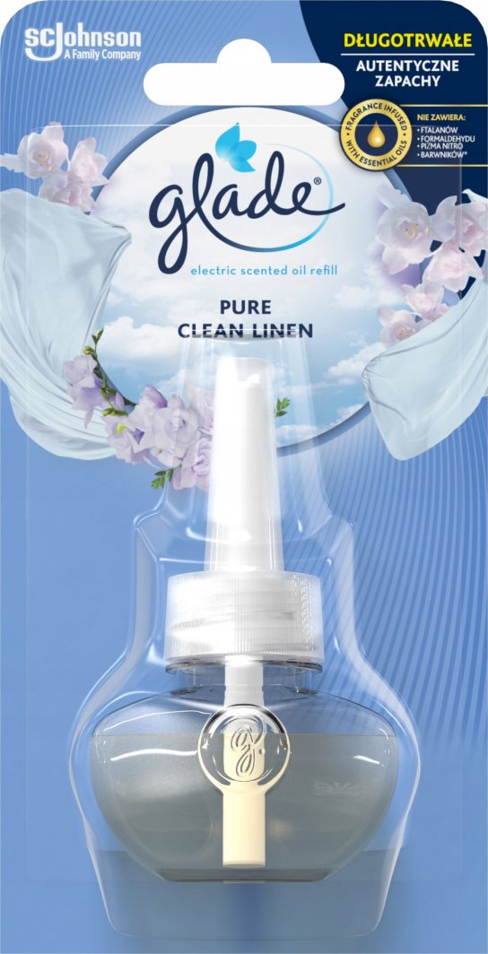 Glade GLADE zapas do odświeżacza Pure Clean Linen 20ml 1